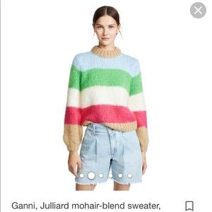 Ganni, Julliard mohair-blend sweater, Knitwear, S